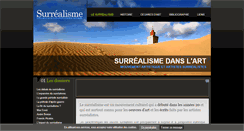Desktop Screenshot of le-surrealisme.com