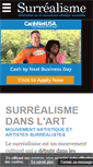 Mobile Screenshot of le-surrealisme.com