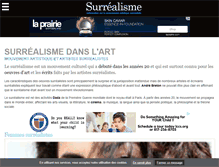 Tablet Screenshot of le-surrealisme.com